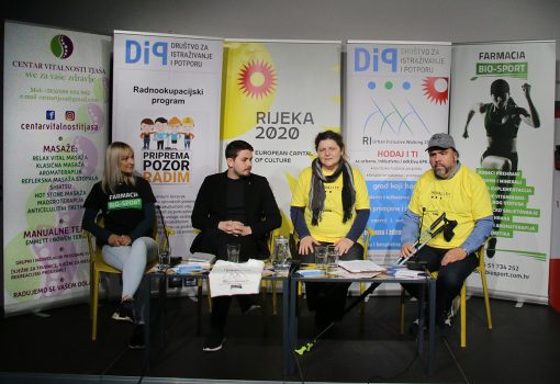 Predstavljen projekt “RI urban inclusive walking 2020“ za osobe s teškoćama u razvoju