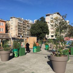 Klobučarićev trg ima nove žardinjere s biljem, a Stari grad nov mini park